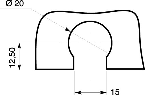 Zusätzicher Verbinder Ø 30 mm
