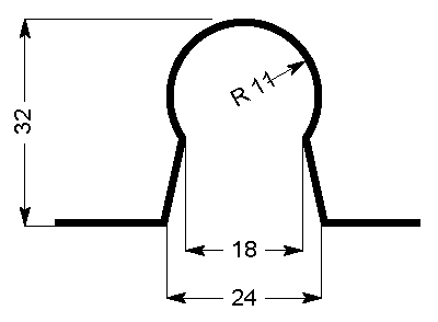 tirettes à onglet, rondes, argent
