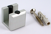 ADSLIDE - simple lower guide, brushed stainless steel