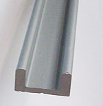 Schiene U 4,20 m eloxiert naturfarben x 16 SECURITRACK