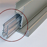 profil  SECURITRACK 2m  PVC