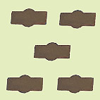 Blende                                                capsi Neutrale  x5  Verchromt glänzend