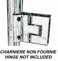 plate A.S. tube/gl dia.50   polished stainless steel