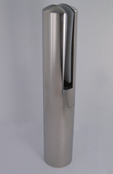 plot de scellement de barrière, A.S., inox poli 316L