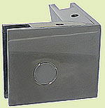 clip, 2 entries, upper or lower, chromed brass