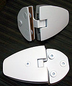 charnière à indexage venus gl/gl.90 ép.8 x2 laiton blanc