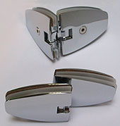 indexed hinge venus gl/gl.180 th.8 x2 chrome brass