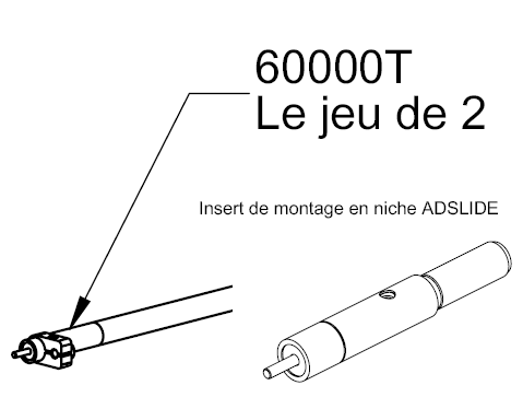 clip with counterplate venus gl/gl.90   brass white