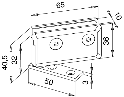 galet SECURITRACK nylon