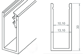 verrou A.S. gl/gl.180 extérieur 316L  inox  poli