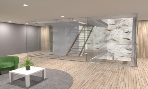 Réception vers le palier